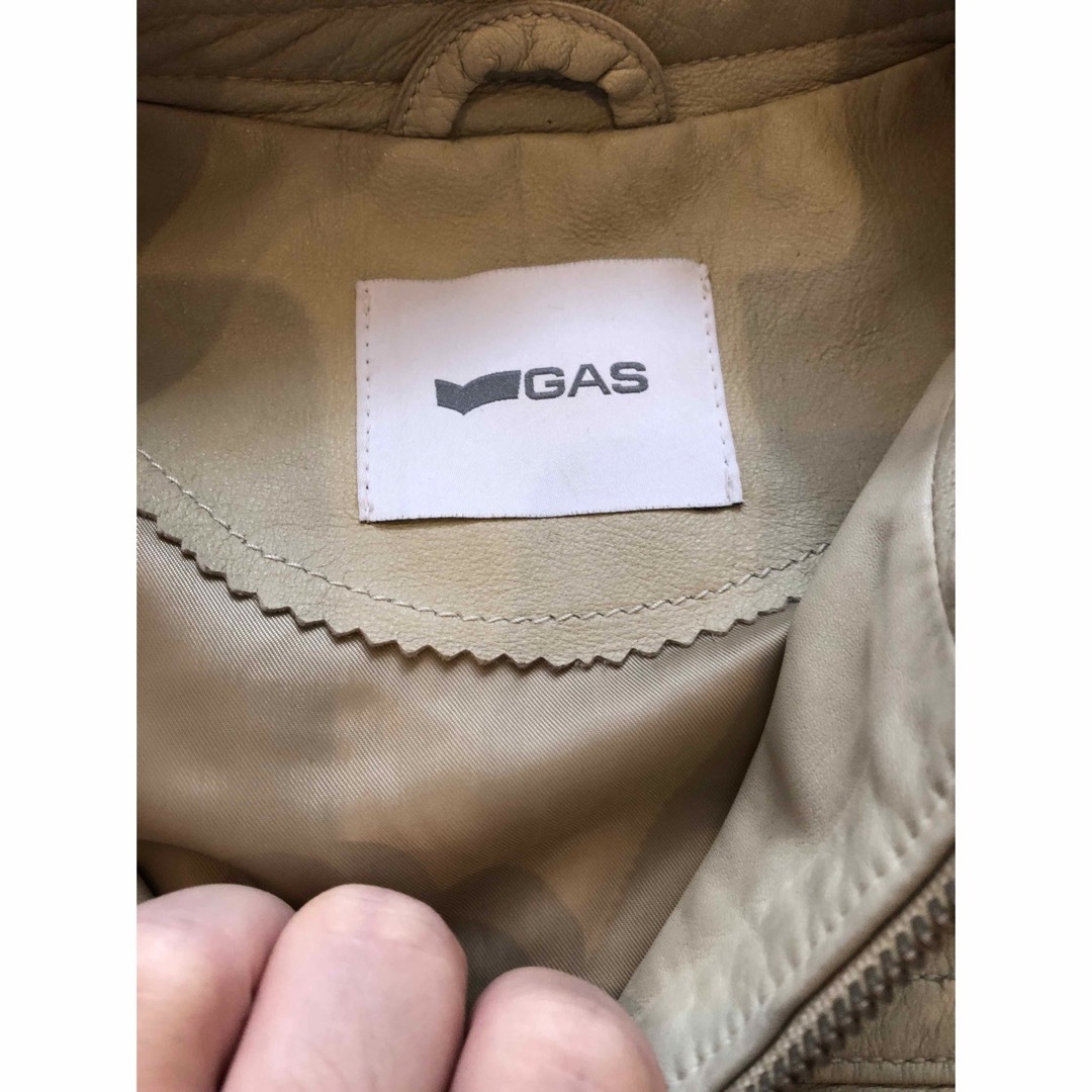 ガス GAS レザージャケット ライダースジャケット メンズジャケット