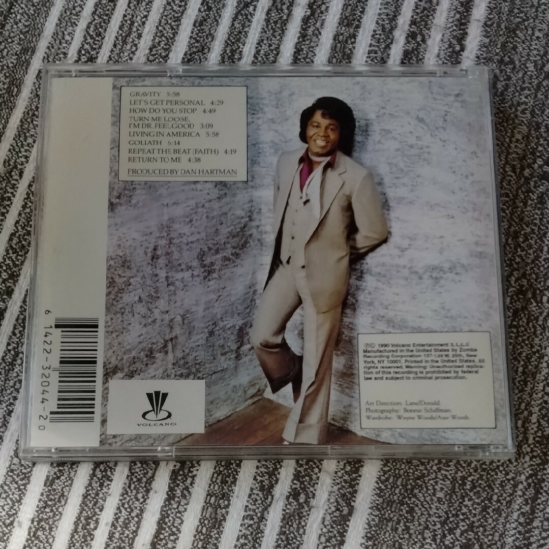 【CD】ジェームス・ブラウン GRAVITY エンタメ/ホビーのCD(R&B/ソウル)の商品写真