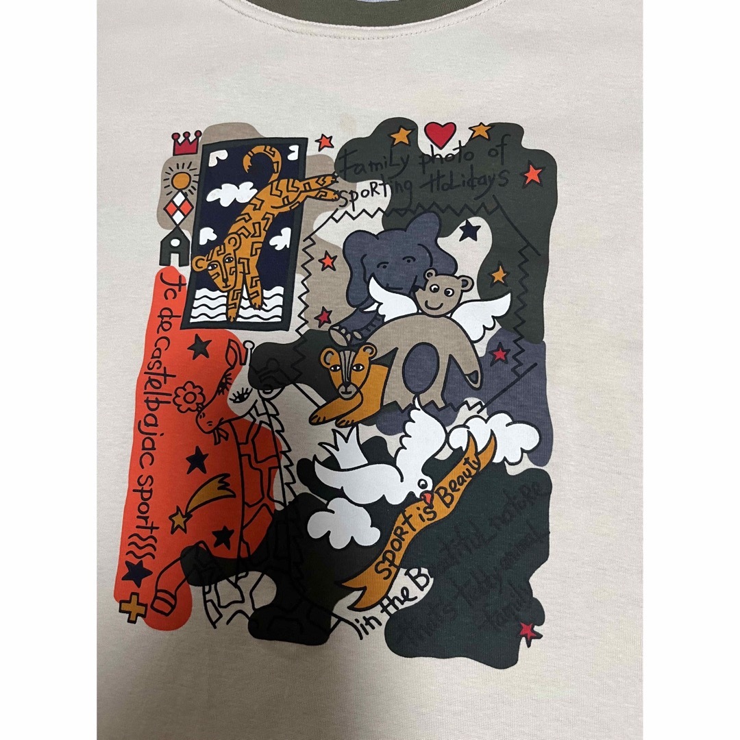 CASTELBAJAC(カステルバジャック)のカステルバジャック　Tシャツ　サイズ2 レディースのトップス(Tシャツ(半袖/袖なし))の商品写真