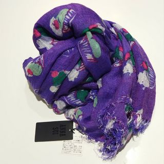 アナスイ(ANNA SUI)のANNASUI カップケーキ柄 ストール(マフラー/ショール)