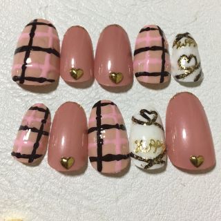 sale✨チェックネイル♡