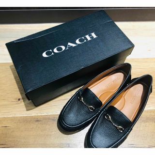 coach ローファー 22cm 本革 コーチ