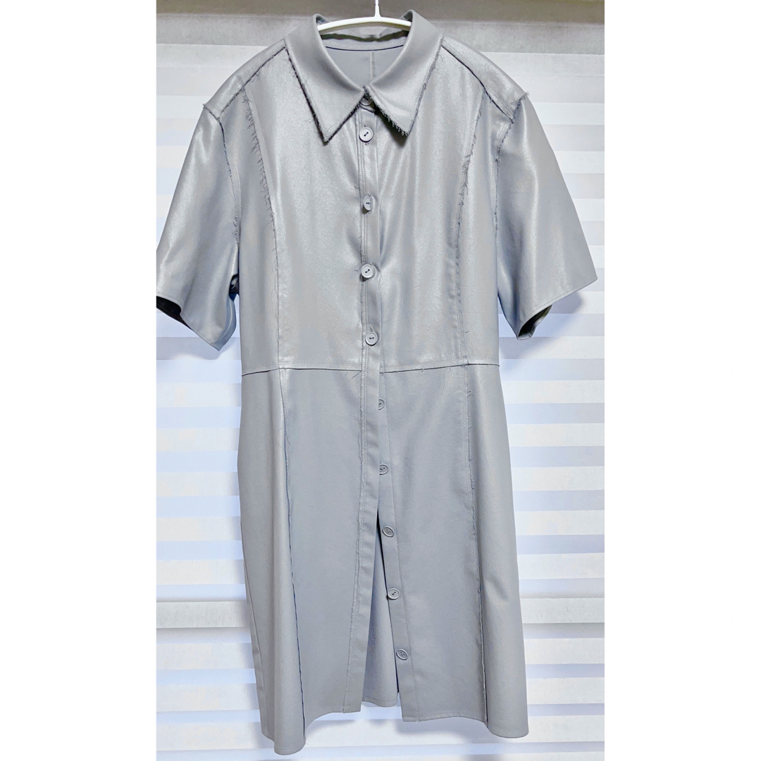 LE CIEL BLEU(ルシェルブルー)のIRENE Georgette Shirt レディースのトップス(シャツ/ブラウス(半袖/袖なし))の商品写真