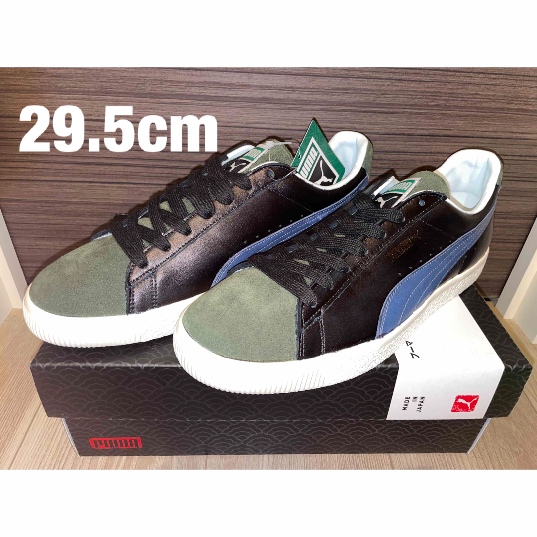 PUMA SUEDE VTG MIJ SOMA ATMOS BLACK メンズの靴/シューズ(スニーカー)の商品写真