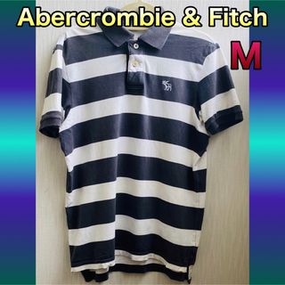 アバクロンビーアンドフィッチ(Abercrombie&Fitch)のアバクロ 半袖ポロシャツ Mサイズ(ポロシャツ)