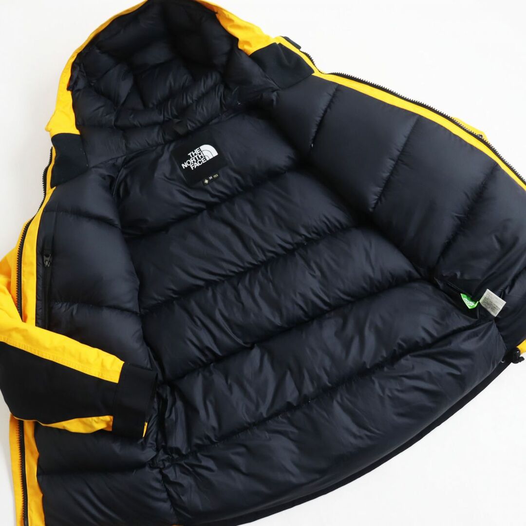 良品●ザ ノースフェイス ND91930 ゴアテックス Mountain Down Jacket/マウンテンダウンジャケット アローアンドイエロー M 正規品