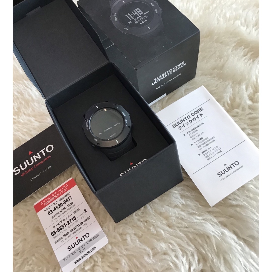 【新品未使用】SUUNTO スント コア アルティメットブラック