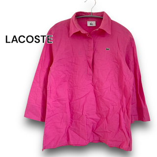 【値下】⭐︎未使用新品⭐︎【DESIGNWORKS 】カノコ　ピンク長袖シャツ
