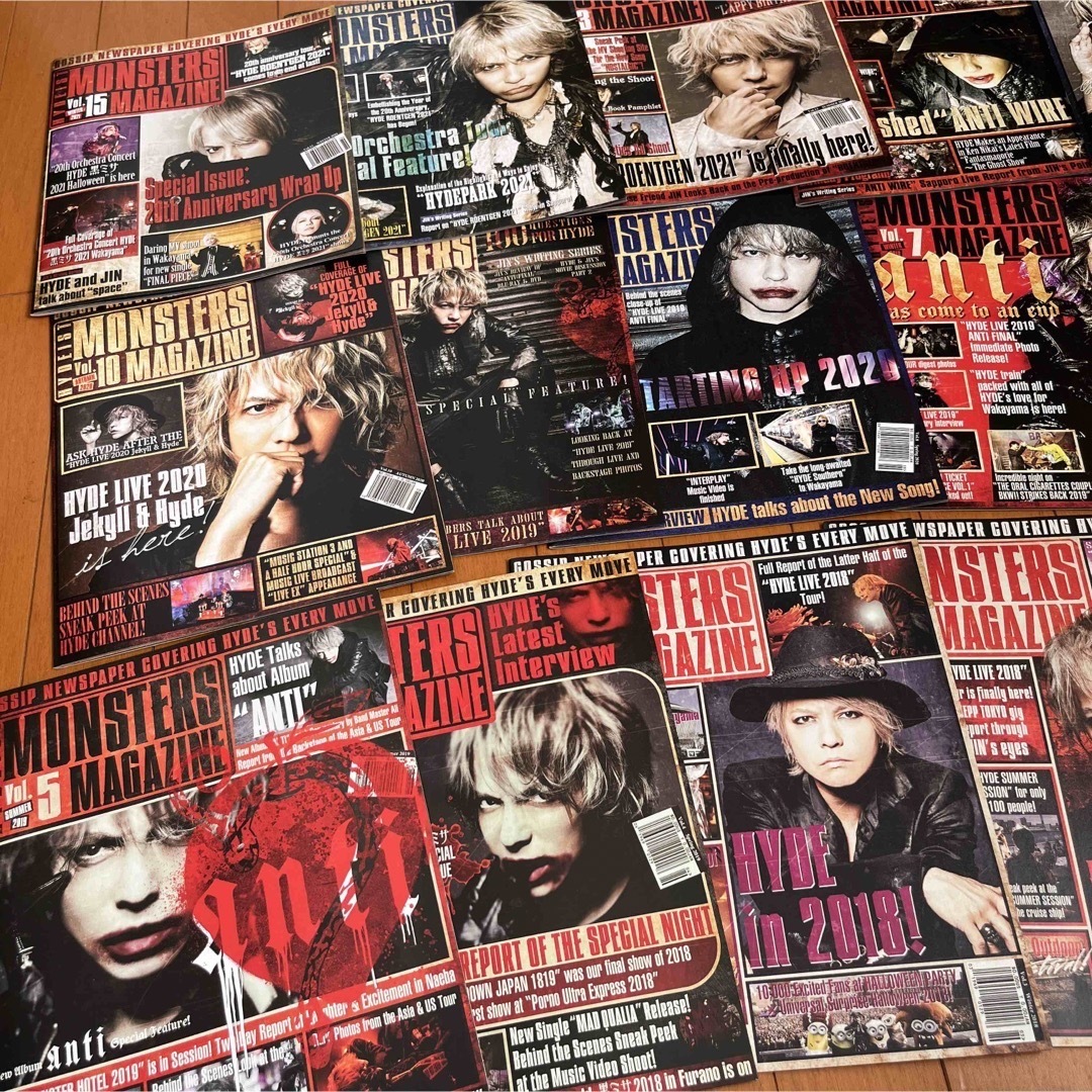 L'Arc～en～Ciel(ラルクアンシエル)のHYDEIST MONSTERS MAGAZINE エンタメ/ホビーのタレントグッズ(ミュージシャン)の商品写真