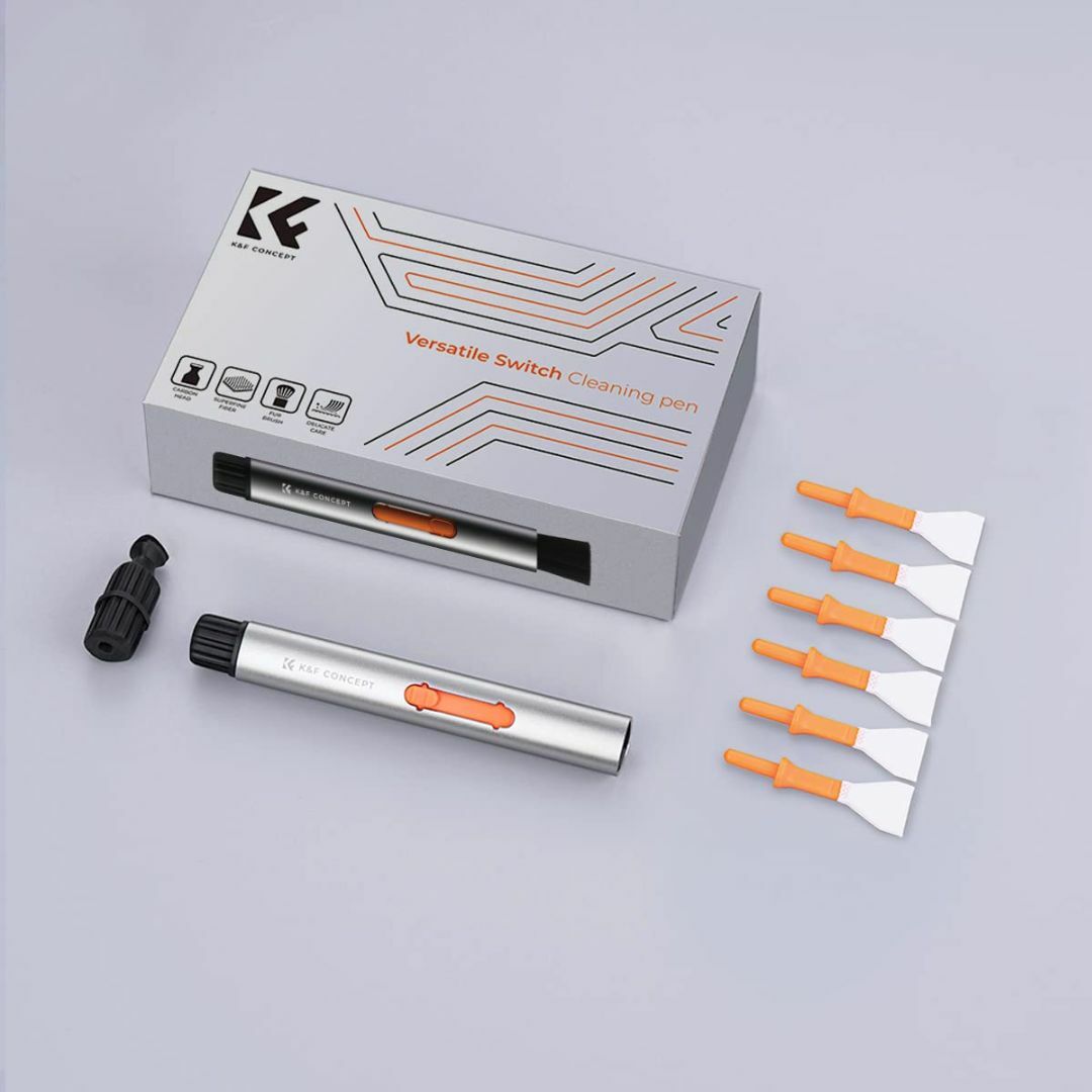 K&F Concept 多機能 クリーニングペン (APS-C用 センサースワブ