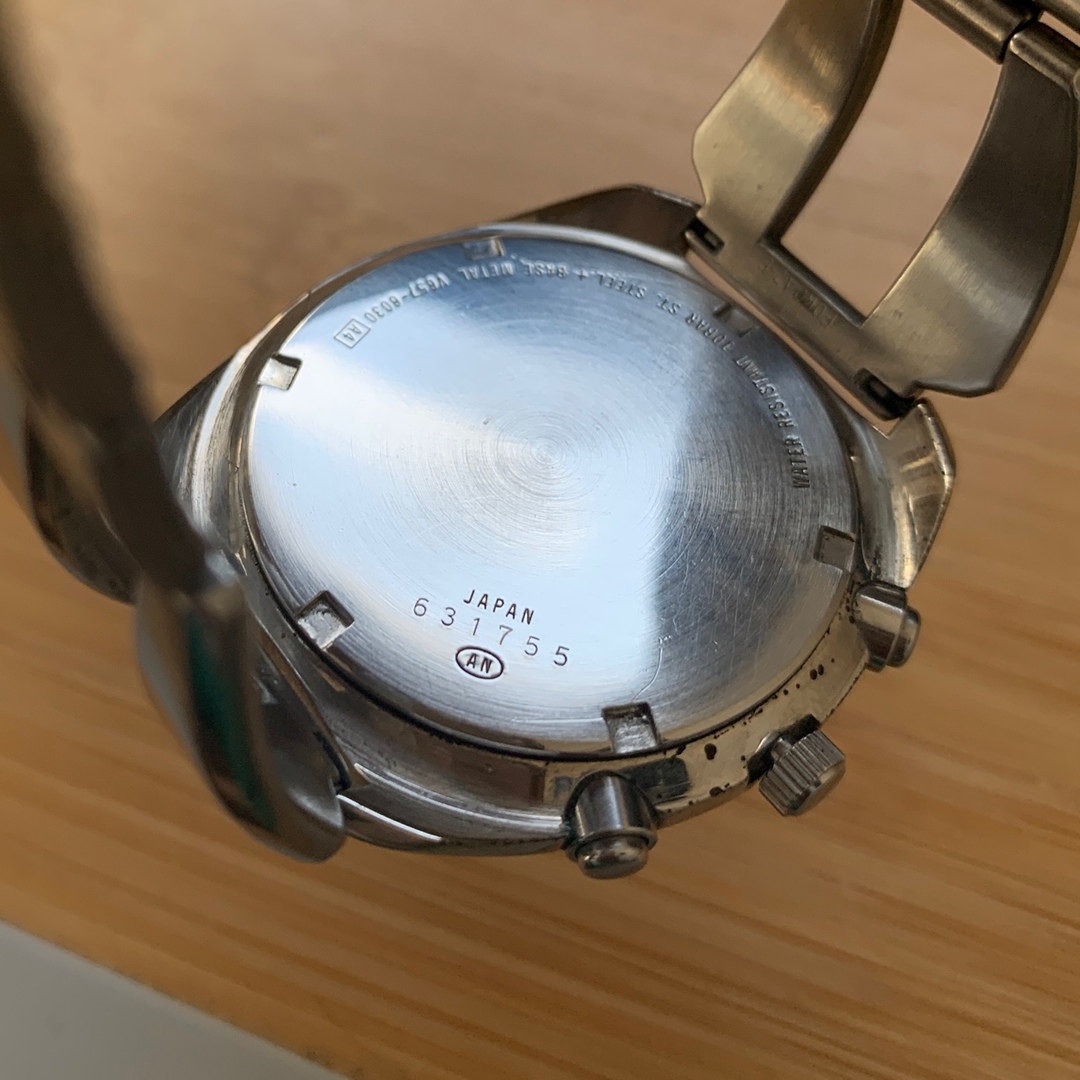 ALBA(アルバ)のseiko Alba Bullhead V657-6030 Blue メンズの時計(腕時計(アナログ))の商品写真