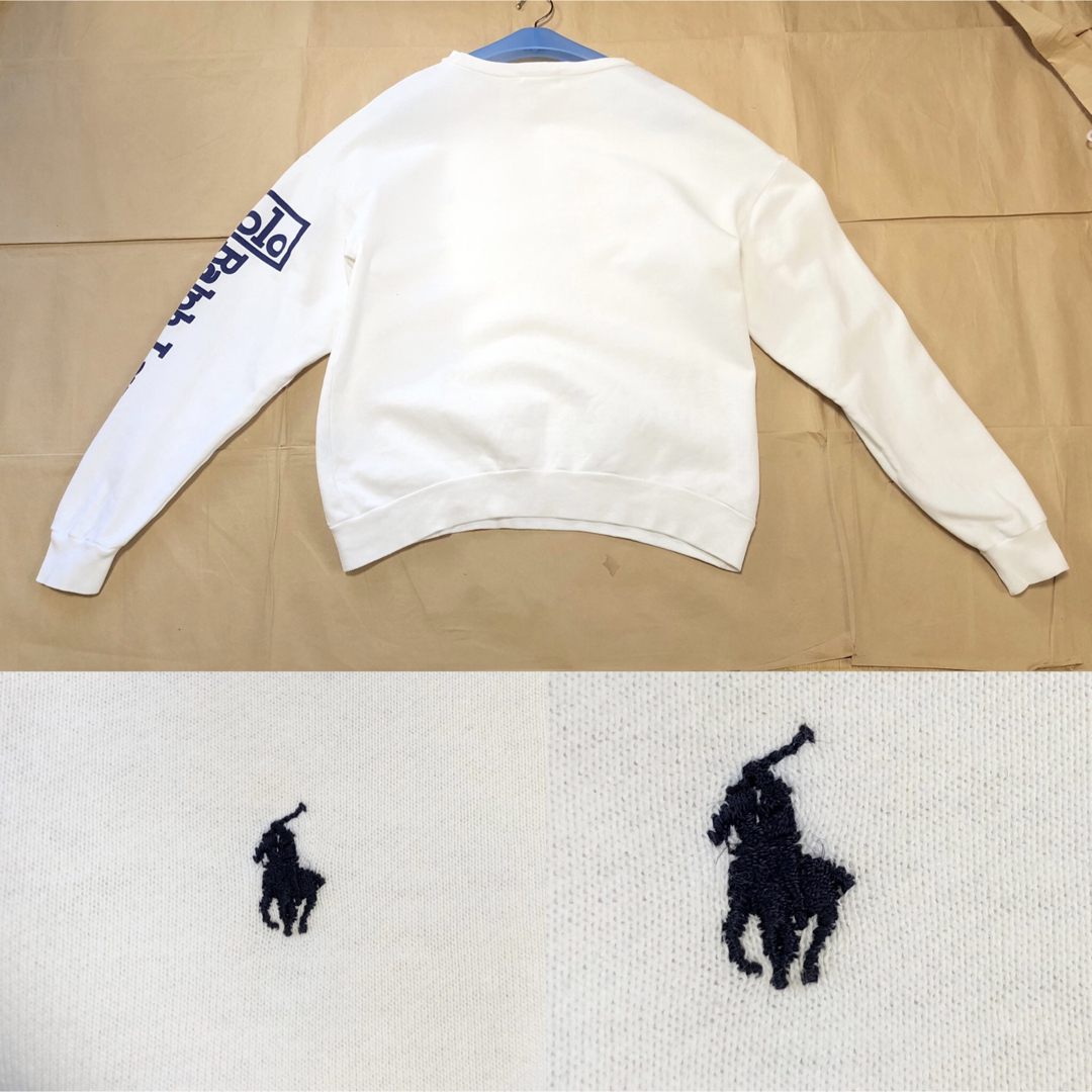 Ralph Lauren - 90s ラルフローレン スウェット L 白 Ralph Ralph Lauren - 90s ラルフローレン スウェット L 白 Ralph