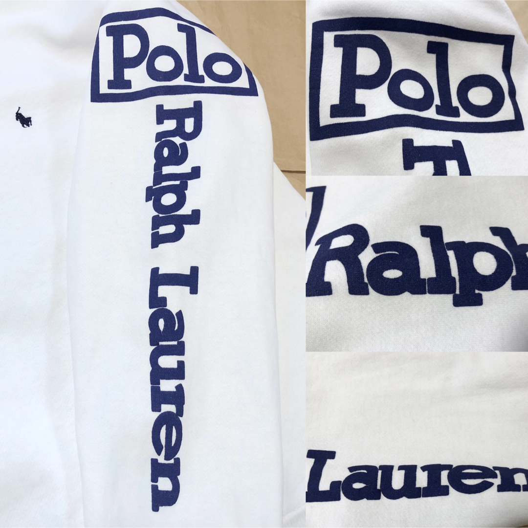 Ralph Lauren - 90s ラルフローレン スウェット L 白 Ralph Ralph Lauren - 90s ラルフローレン スウェット L 白 Ralph