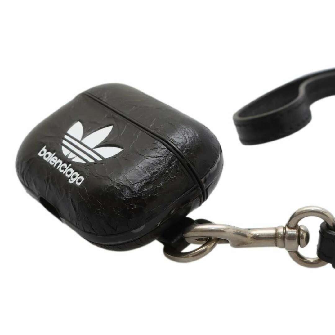 バレンシアガ AirPodsPROケース アディダスコラボ レザー 722027210MF1091 BALENCIAGA 黒