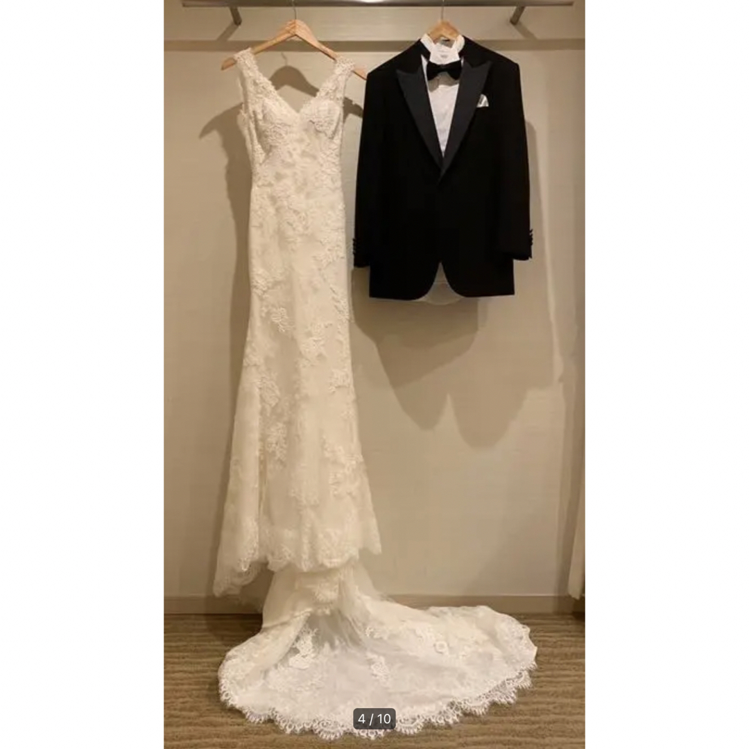 Vera Wang(ヴェラウォン)のPronovias プロノビアス ウェディングドレス レディースのフォーマル/ドレス(ウェディングドレス)の商品写真