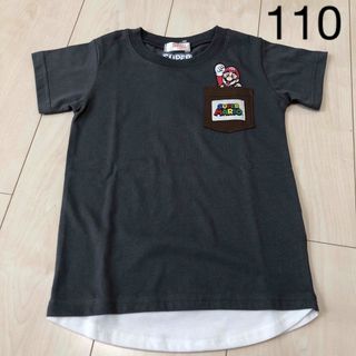 バンダイ(BANDAI)のスーパーマリオ  マリオ　USJ 半袖　キッズ　男の子　Tシャツ (Tシャツ/カットソー)