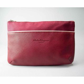 フェラガモ(Ferragamo)のfgp4red 新品未使用本物　Ferragamo フェラガモ　ノベルティポーチ(ポーチ)