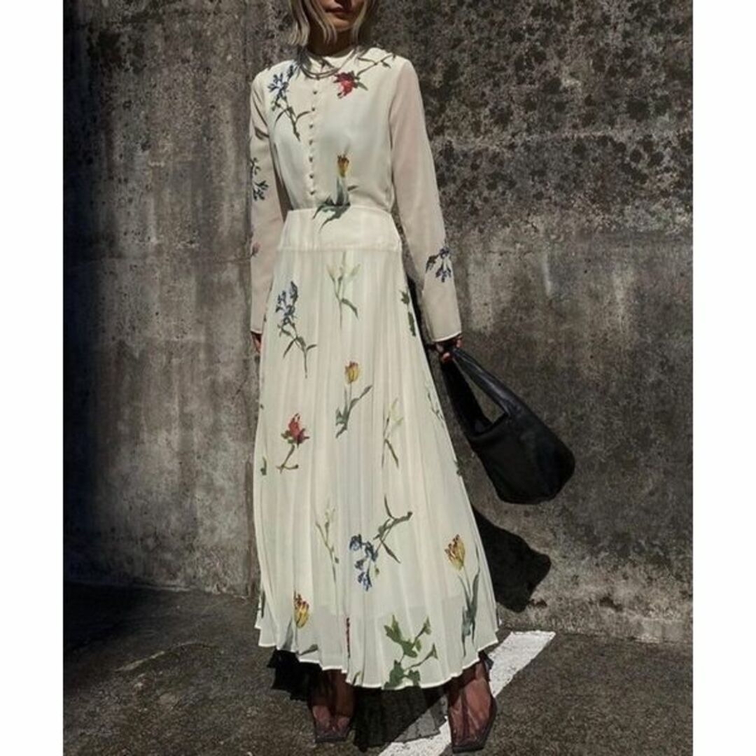 【Ameri VINTAGE】 SOFIA PLEATS DRESS 正規品