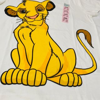 イギリスPRIMARK Disneyライオンキング　シンバ　半袖TシャツM(Tシャツ(半袖/袖なし))