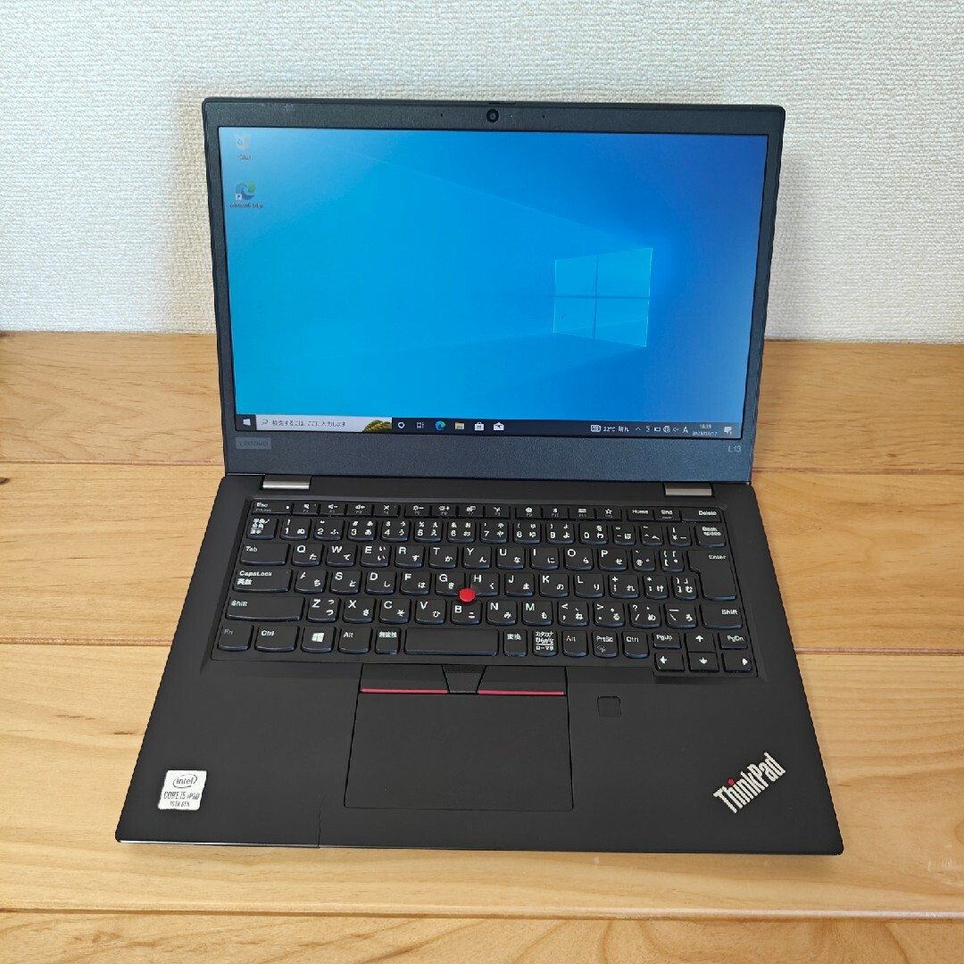 2020年モデル Thinkpad L13 第10世代core 16GB 16②