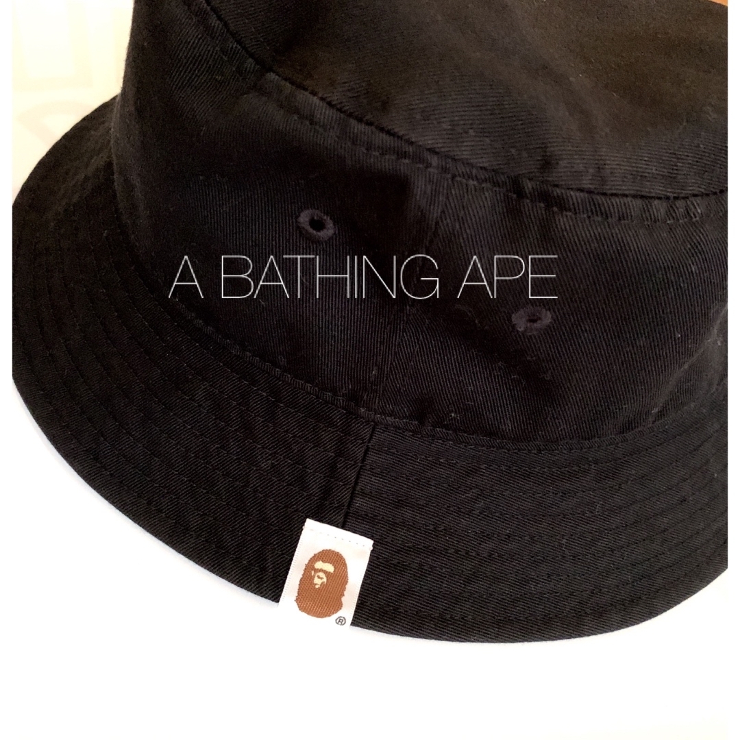 A BATHING APE - A BATHING APE アベイシングエイプ バケットハットの A BATHING APE - A BATHING APE アベイシングエイプ バケットハットの