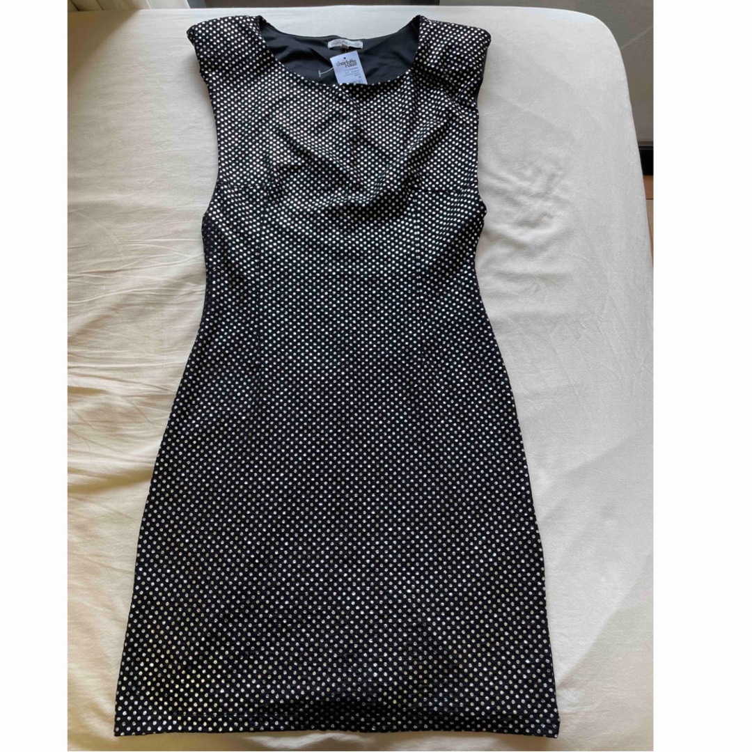 【新品】charlotte russe ワンピース レディースのフォーマル/ドレス(ミディアムドレス)の商品写真