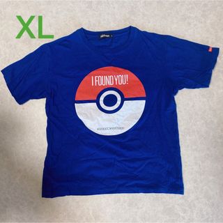 ポケモン(ポケモン)のポケモン 半袖Tシャツ モンスターボール XL(Tシャツ/カットソー(半袖/袖なし))