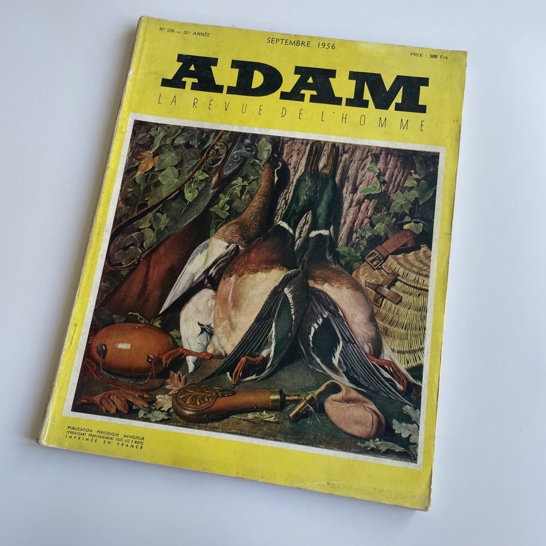 【貴重】 adam アダム　1956年　9月　No.236