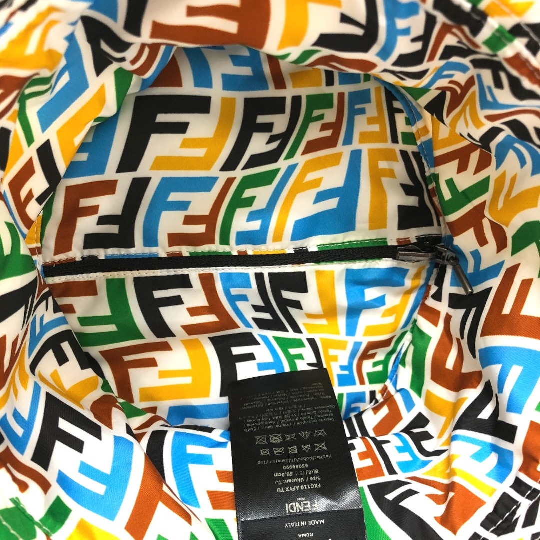 FENDI(フェンディ)のフェンディ FENDI リバーシブル ズッカ ハット帽 帽子 バケットハット ハット ナイロン ベージュ/マルチカラー メンズの帽子(ハット)の商品写真