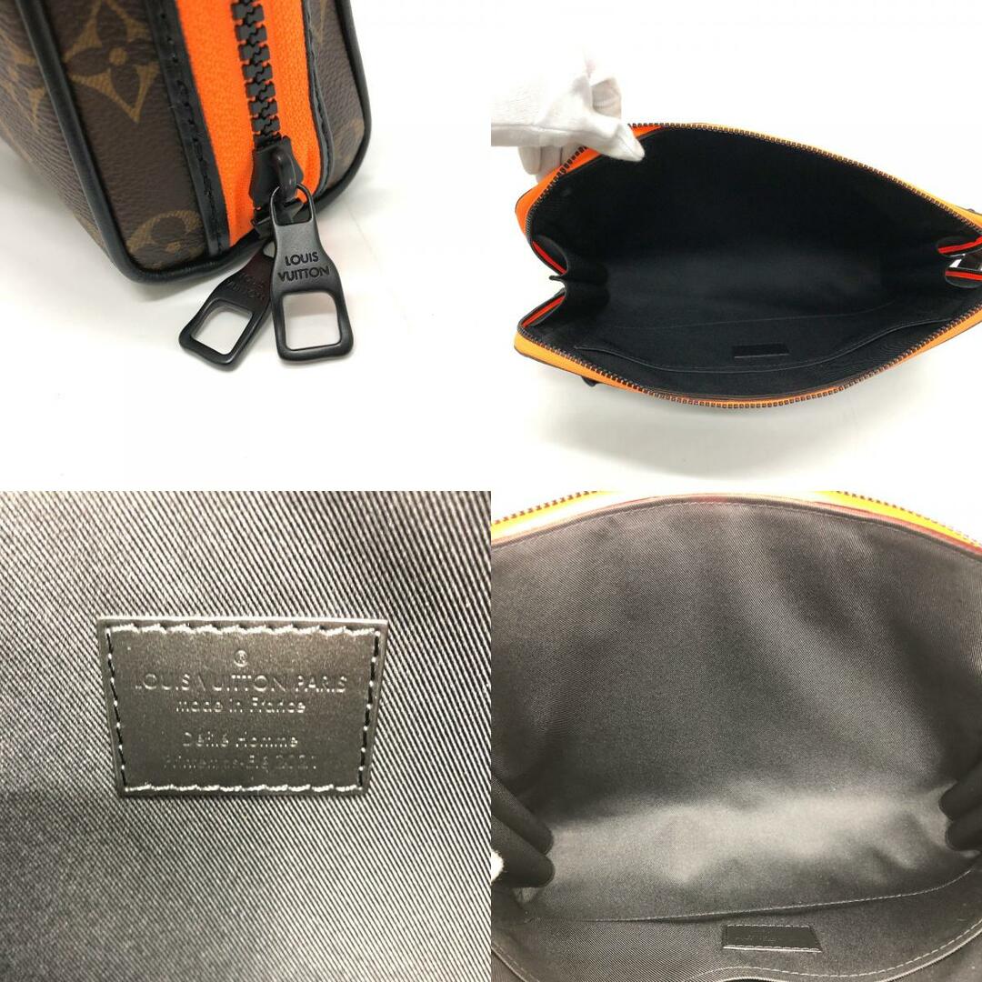 ルイヴィトン LOUIS VUITTON キーポルポーチ M80130 モノグラム LVフレンズ カバン/肩掛け ハンドバッグ モノグラムキャンバス ブラウン 美品