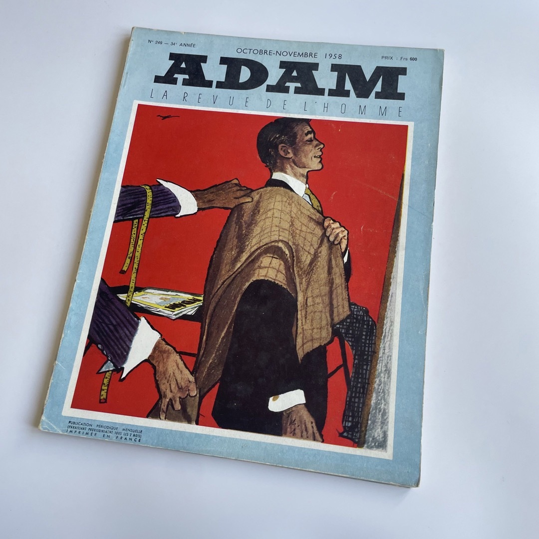 【貴重】 adam アダム　1958年　10-11月　No.249