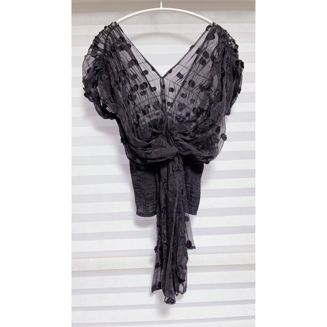 mame - mame kurogouchi Geometry Shirring Topsの通販 by soy|マメ