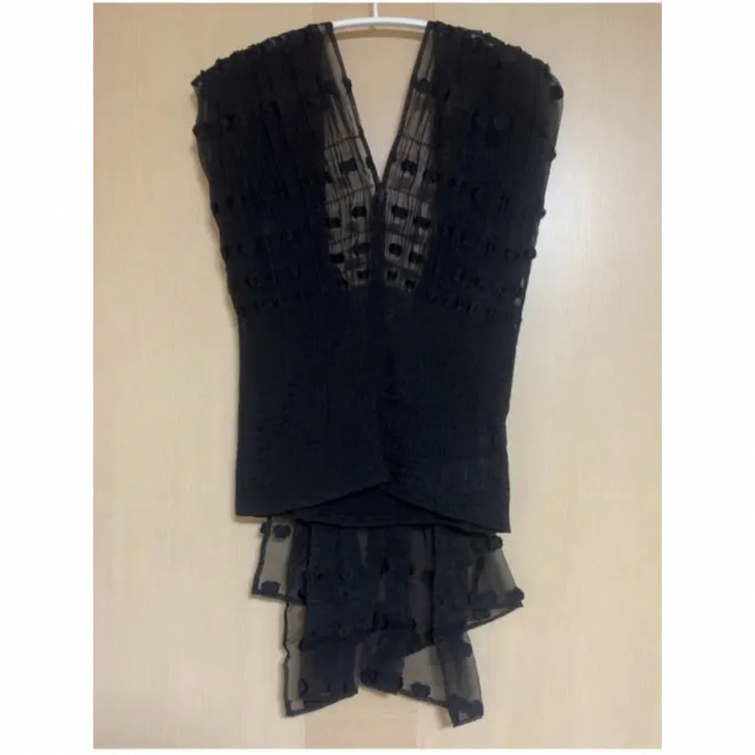 mame kurogouchi Geometry Shirring Tops