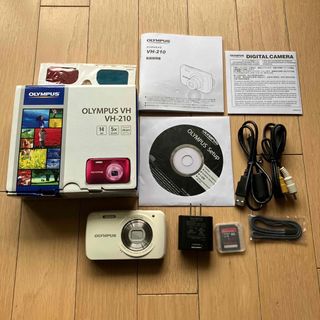 オリンパス(OLYMPUS)のOLYMPUS VH-210 オリンパスデジカメ動作確認済(コンパクトデジタルカメラ)