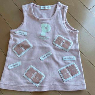 ピンクハウス(PINK HOUSE)のベビー ピンクハウス タンクトップ 訳あり (Tシャツ/カットソー)