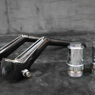 教習ハン 黒 + 車種専用 35π 延長アダプター/CB750 ハンドル-