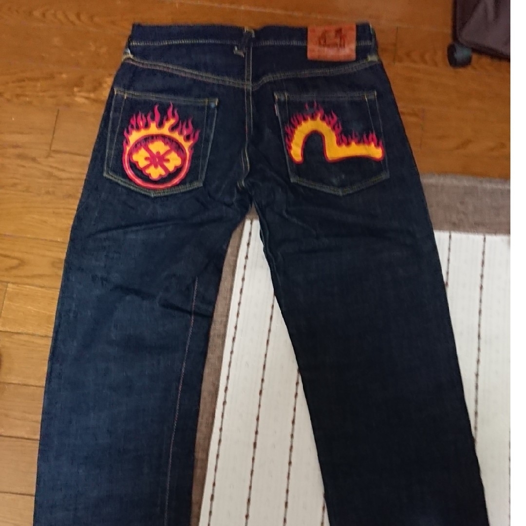 EVISU - エビスジーンズ 家紋 炎 EVISUの通販 by t's shop|エビスなら