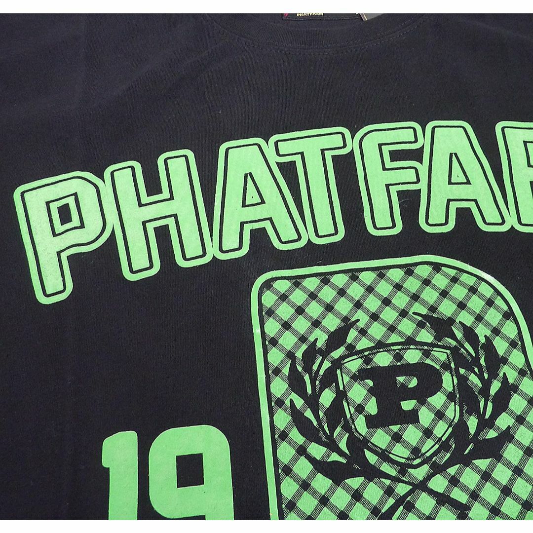 PHATFARM(ファットファーム)のファットファーム PF1992ロゴ 半袖 Tシャツ ブラック M メンズのトップス(Tシャツ/カットソー(半袖/袖なし))の商品写真