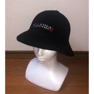 カンゴール(KANGOL)のL 限定 美品 KANGOL EC バミューダ カジュアル バケットハット 黒(ハット)