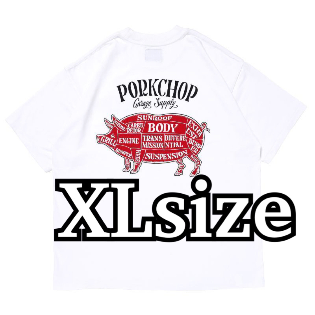 ポークチョップガレージサプライ　新作Tシャツ　XLRADIALL