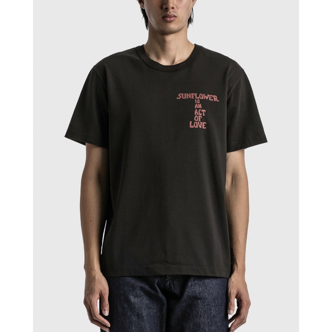 SunFlower 2023ss ss23 サンフラワー Tシャツ スローガン - Tシャツ