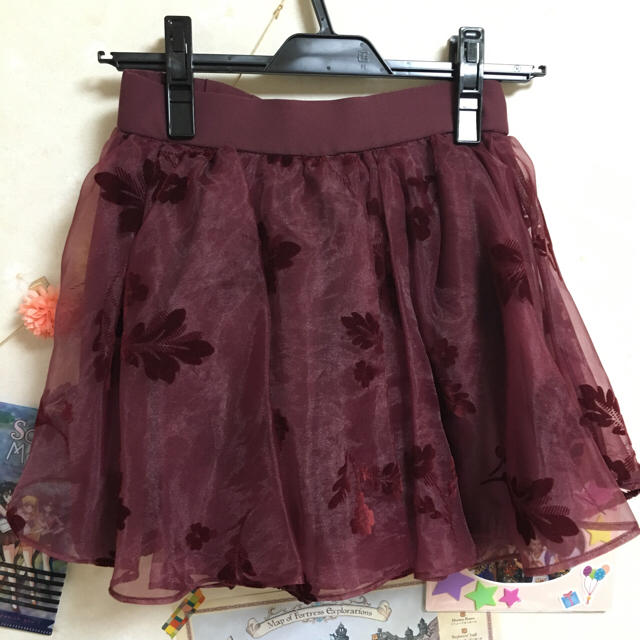 SNIDEL(スナイデル)のsnidel♡オーガンジースカパン レディースのスカート(ミニスカート)の商品写真