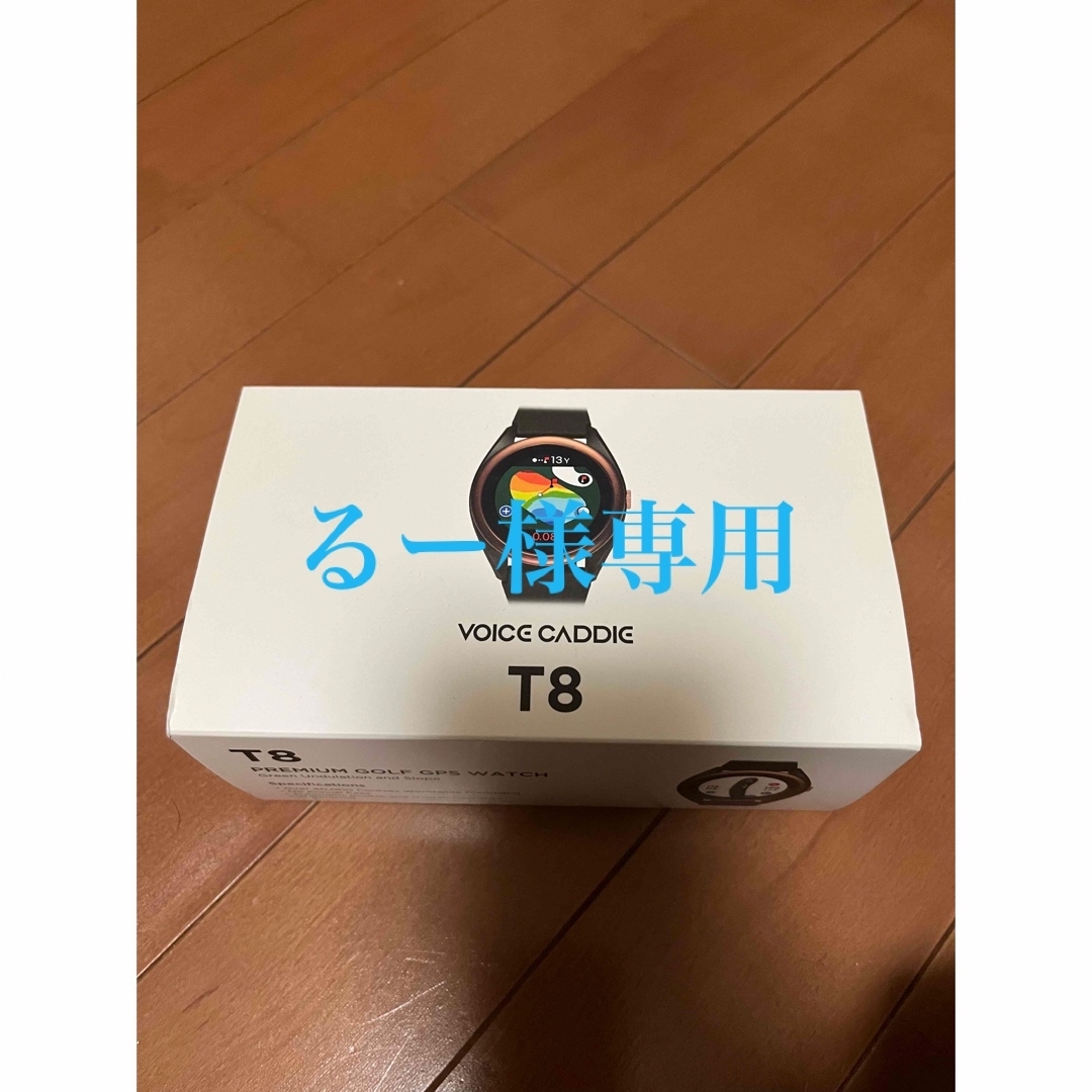 ボイスキャディT8 GPS voice caddie ゴルフウォッチの通販 by