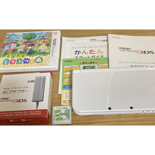 ニンテンドー3DS(ニンテンドー3DS)のnew NINTENDO 3DS LL パールホワイト(携帯用ゲーム機本体)