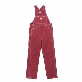 シュプリーム(Supreme)のSupreme シュプリーム オーバーオール 18AW AR5575-677 × Nike ナイキ Cotton Twill Overalls コットン ツイル オーバーオール ワインレッド系 S【中古】(その他)