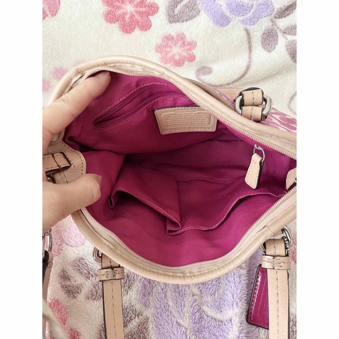 COACH - お値下げ☆コーチcoach☆ショルダーバッグ☆ローズピンクの