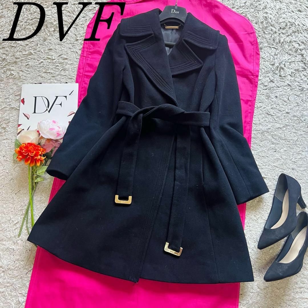 良品】DIANEvonFURSTENBERG ロングコート カシミア S | www