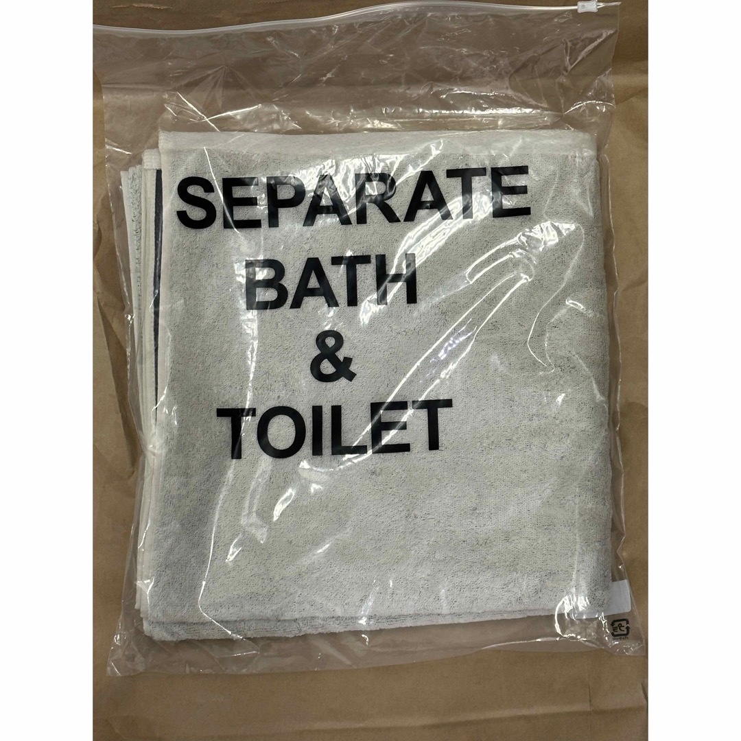 タオルSEPARATE BATH TOILET A.H セパバス 長谷川昭雄 - 生活雑貨