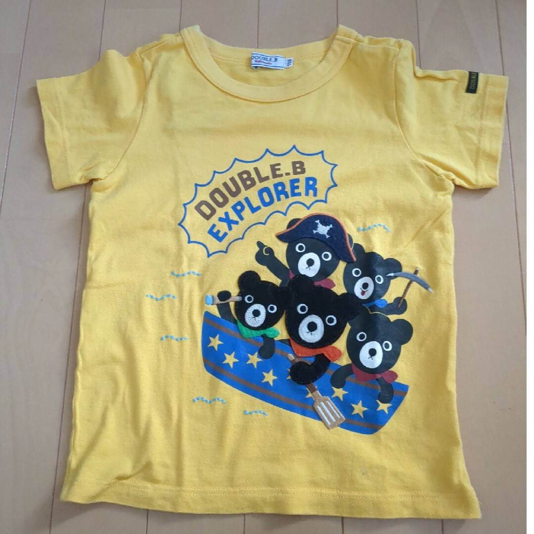 DOUBLE.B(ダブルビー)のダブルＢ　Tシャツ　110 キッズ/ベビー/マタニティのキッズ服男の子用(90cm~)(Tシャツ/カットソー)の商品写真