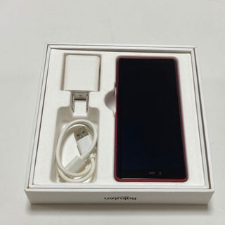 ラクテン(Rakuten)の楽天ハンドP710 クリムゾンレッド(スマートフォン本体)